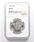 Photo of a 1944-P Walking Liberty Half Dollar from an eBay listing that sold on Jul 20, 2026