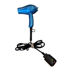 BaByliss PRO Nano Titanium Folding Travel Hair Blow Dryer BABNT053T Blue Works 