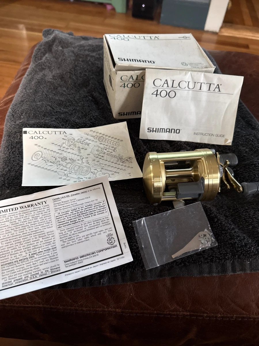 Shimano Calcutta 400 Baitcasting Fishing Reels for sale | eBay