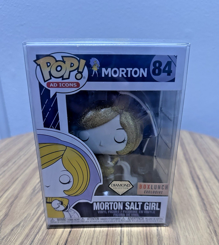 Funko Pop! Vinyl: Ad Icons Morton Salt Girl (Diamond) Box Lunch (Exclusive) #84