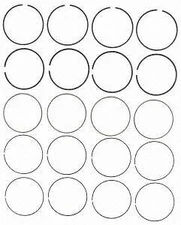 Premiumium Piston Rings  Mahle Original  42109CP