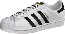 NUEVO ADIDAS SUPERSTAR BLANCO NEGRO C77154 PUNTERA CONCHA