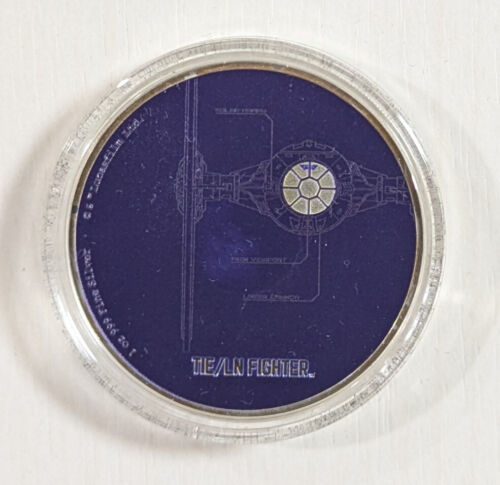 Niue 2017 $2 dólares Star Wars Ships TIE/LN Fighter 1 oz plata - Imagen 5 de 5