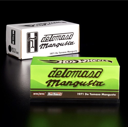 Hot Wheels Collectors RLC 1971 2023 exclusivo De Tomaso Mangusta verde - Imagen 1 de 9