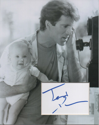 TED DANSON signiertes 12x8 Foto Display 3 MÄNNER UND EIN BABY & PROST COA