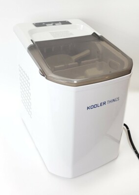 Kooler Things KT-Z6 Countertop Ice Maker Machine Portable Self Cleaning Function