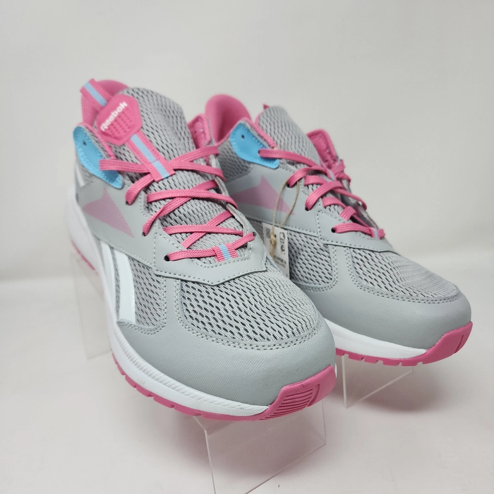 Chaussures de course Reebok junior 7 filles gris Road Supreme 4.0 logo baskets actives