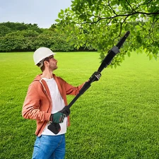 Tree Trimmer Pole Saw Cordless Battery Chainsaw Pruner Telescoping Cutting Tool