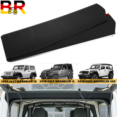 Rear Window Rain Guards/Rain Deflector for 2018-2024 Wrangler JL4xe 2011-2017 JK
