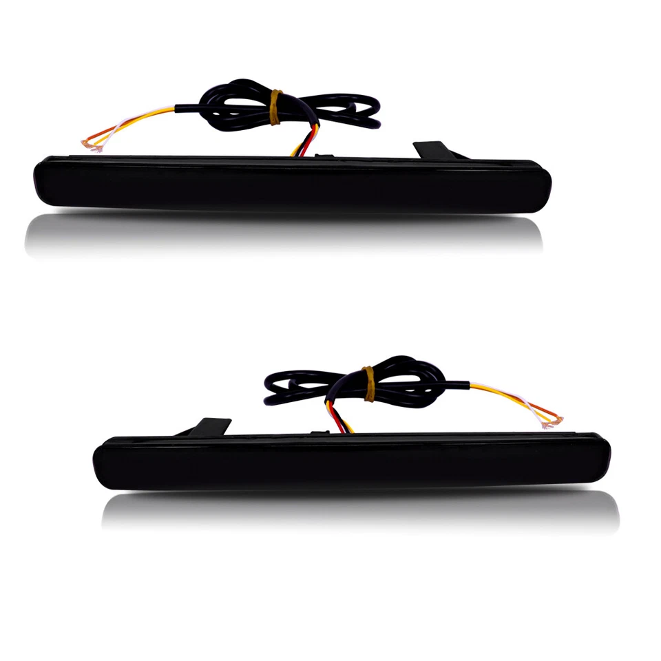 Lámparas traseras de señal secuencial LED rojas completas 48 LED antiniebla para Acura TSX 2009-14 Foto 2 de 4