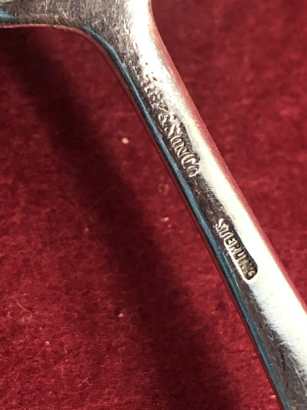 Antique Kirk And Sons Repousse Berry Or Nut Spoon Sterling Silver Great