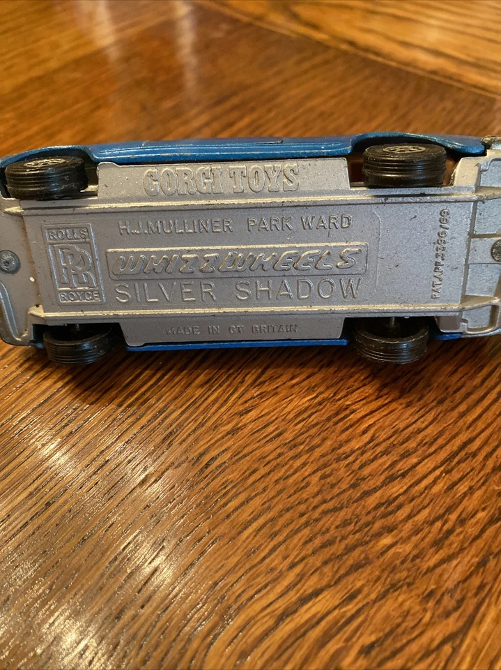 Corgi Toys Vintage Whizzwheels Rolls Royce Silver Shadow. Made In Great Britain - Image 3 of 4