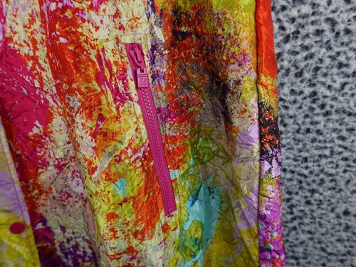 UBU Pack Your Personality Raincoat Reversible Womans 1XL Vibrant Wearable Art - Picture 8 of 12