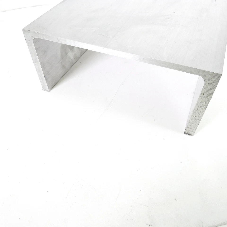 .3125" thick Aluminum CHANNEL 10'' wide & 4.25" leg, 19.125" long sku 174503 - Image 2 of 4