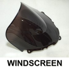 For Suzuki GSX600F GSX750F 1998-2008 Black Windscreen Windshield