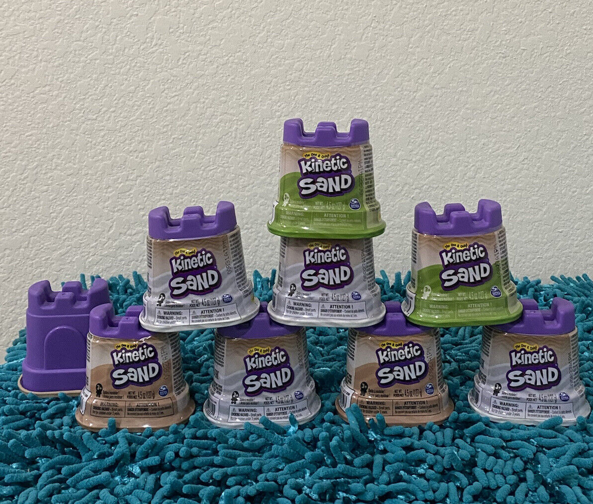 Kinetic Sand In a popularity Spin Ranking integrated 1st place Master Bulk 4.5oz Single Containers Lot