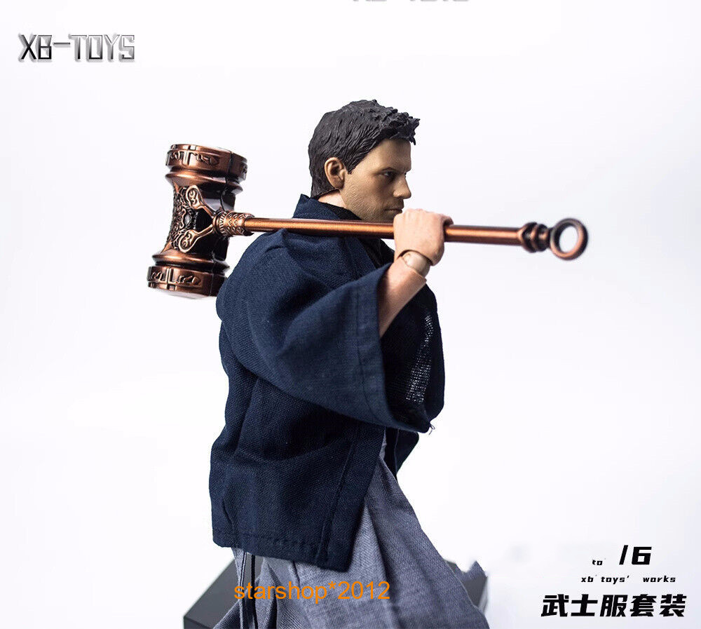 1/6 Ancient Japanese Samurai Hammer Prop Weapon For 12in Male