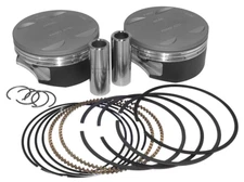 KB Pistons Performance Piston Set 4.145" Bore +0.20" Up to 120" Harley M8 17-Up