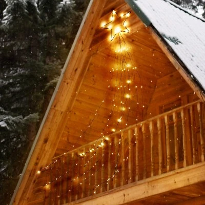 LOTTI IMPORTEX Magic Albero Stella Cometa Luminosa Natale 3 mt con 290 LED Bianco Caldo Lotti