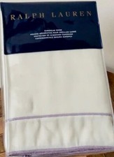 Ralph Lauren Alessandra Marden ONE Euro Sham Linen Cotton Cream