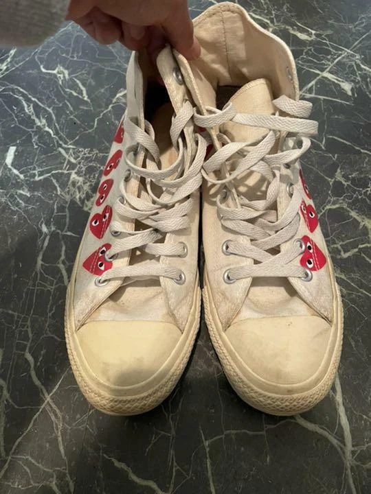 Converse collaboration top comme des garçons