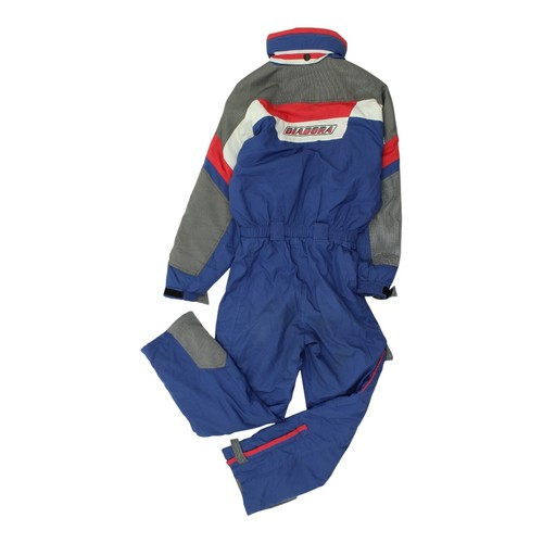 Diadora Ski Line Suit | Vintage Mens Blue Retro Skiing Winter Sports Snowsuit - Picture 2 of 6
