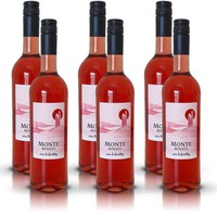 Monte Rosato, Süß&Fruchtig, Sortenreines Weinpaket (6X0,75L)