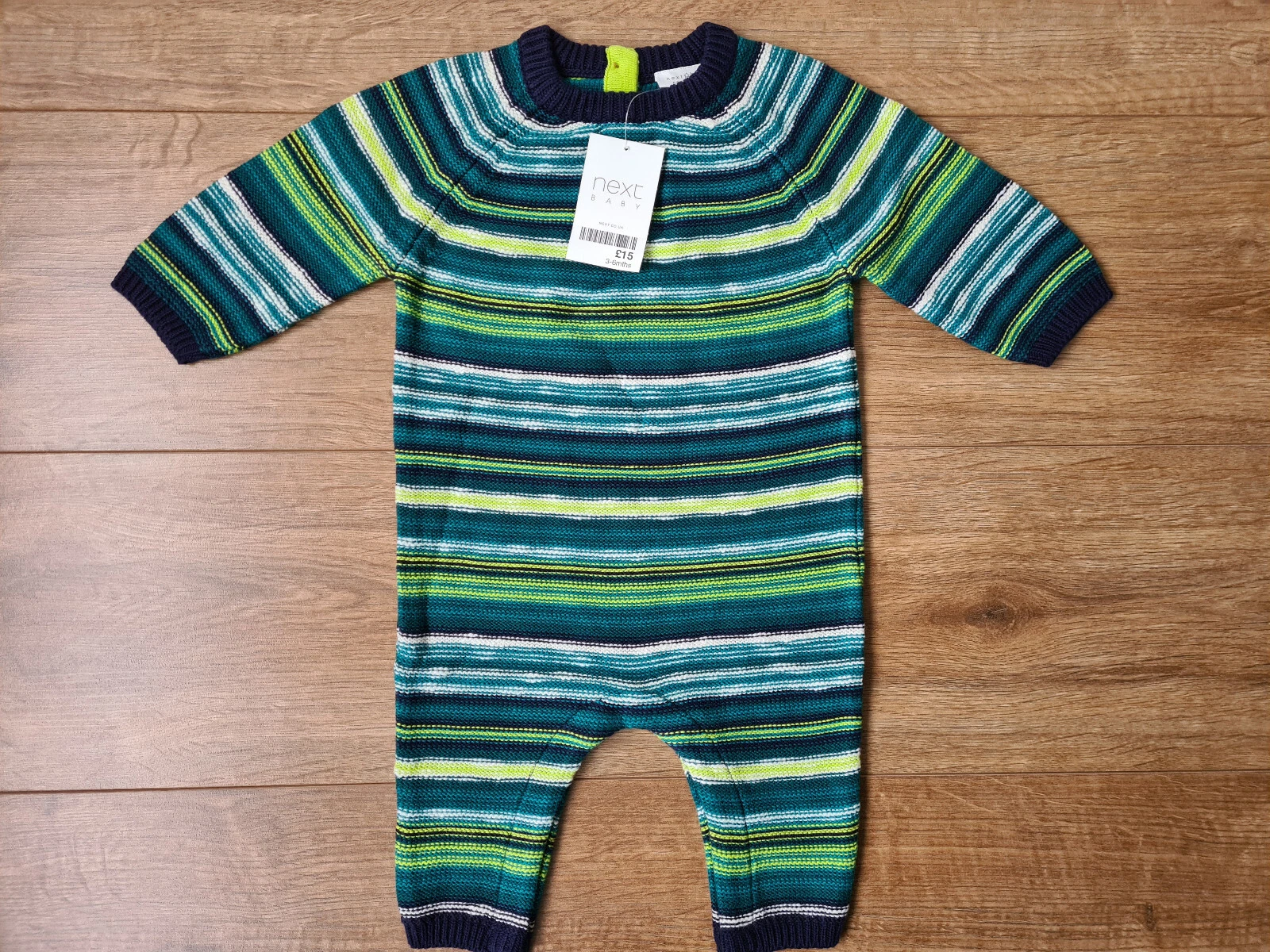 3-6 Knitted Romper