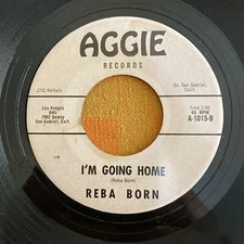 Reba Born I’m Going Home / I’m Crying  US 7” 45 Private Press Honky Tonk