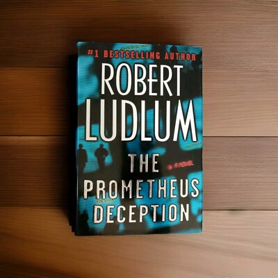 The Prometheus Deception by Robert Ludlum (2000, HCDJ) 1st Ed 1st Print 
