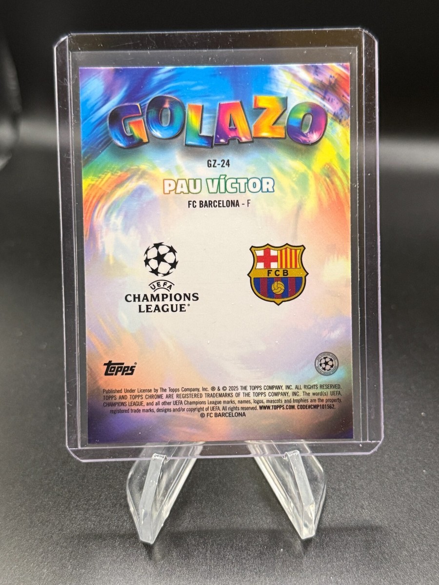 2024-25 Topps Chrome UEFA Club Competition GOLAZO RC Pau