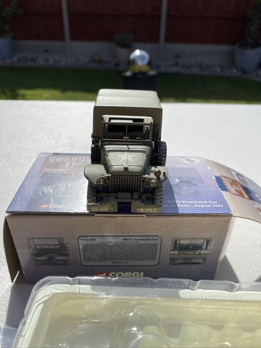 CORGI CC51707 US ARMY WC51 COMMAND CAR AUGUST 1944 LIBERATION OF PARIS. - Picture 9 of 16