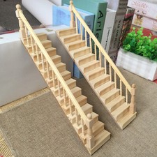 Doll house Miniature Furniture 1:12 Staircase Stair Stringer Folding ladder Step