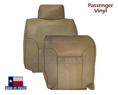 Cubiertas de asiento nuevas de tela a vinilo para Dodge Ram Laramie SLT 1500 1994-1997 en color tostado - Imagen 4 de 23
