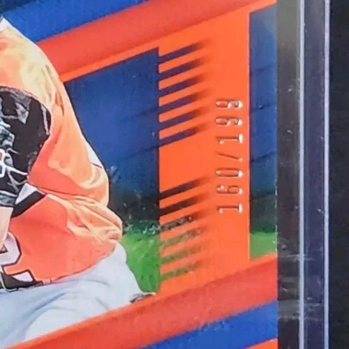 2023 Elite Extra Edition DPL MATERIALS ORANGE #DPM-FA FRANYEL ALMANZAR /199 - Image 3 of 3