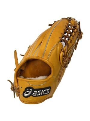 ASICS baseball equipment BGH4DA hardball gloves Brown Used ASICS baseball equipment BGH4DA hardball gloves Brown Used