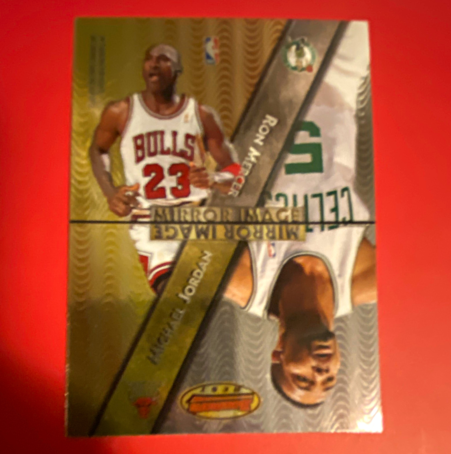 Topps Finest Mirror Image 1997-98 NBA Card Lot (2) Jordan Marbury Payton