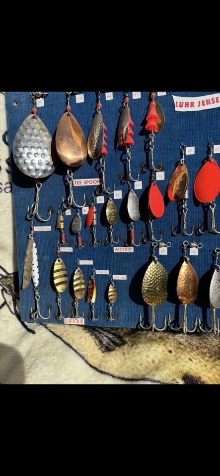 Tablero de exhibición Luhr Jensen Salesman de finales de los 60 Foto 3 de 4