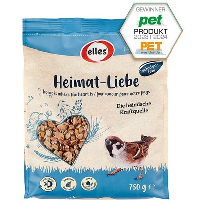 elles Heimat-Liebe 5x 750g - heimische Kraftquelle - Wildvogelfutter -