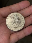 1877 S Trade Dollar Cleaned