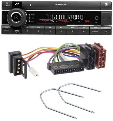 Kienzle Bluetooth MP3 USB DAB Autoradio für Mercedes E-Klasse W124 S-Klasse W126 - Bild 1 von 4