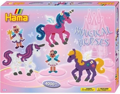 Malte Haaning Plastic A/S Hama  Bügelperlen Midi - Geschenkpackung Zauberhafte P