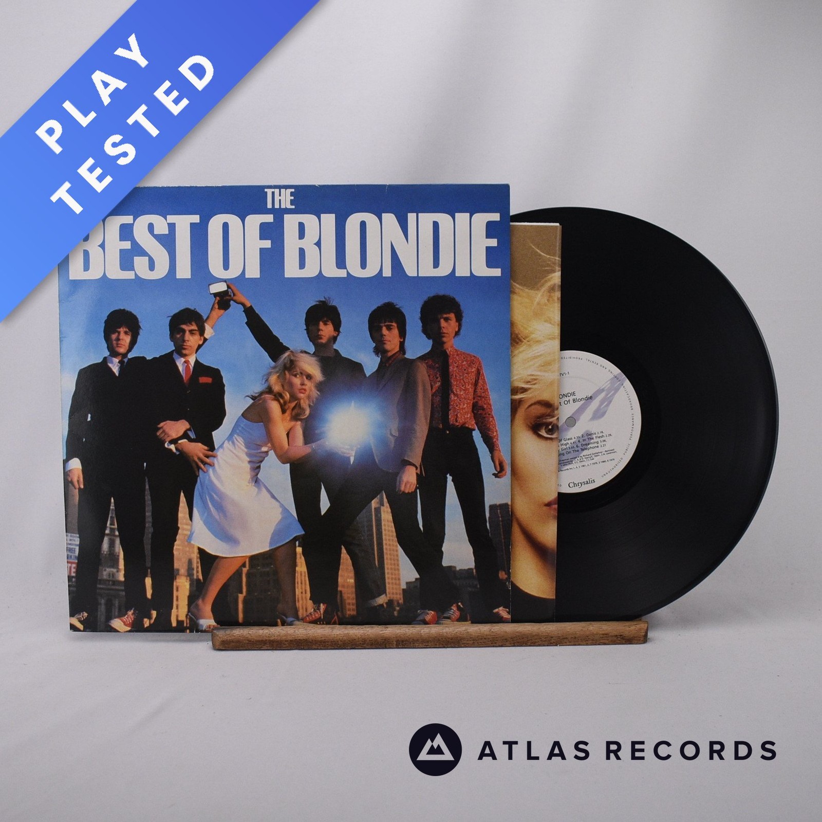 Blondie The Best Of Blondie Poster Reissue LP Vinyl Record CDL TV1 - EX/EX