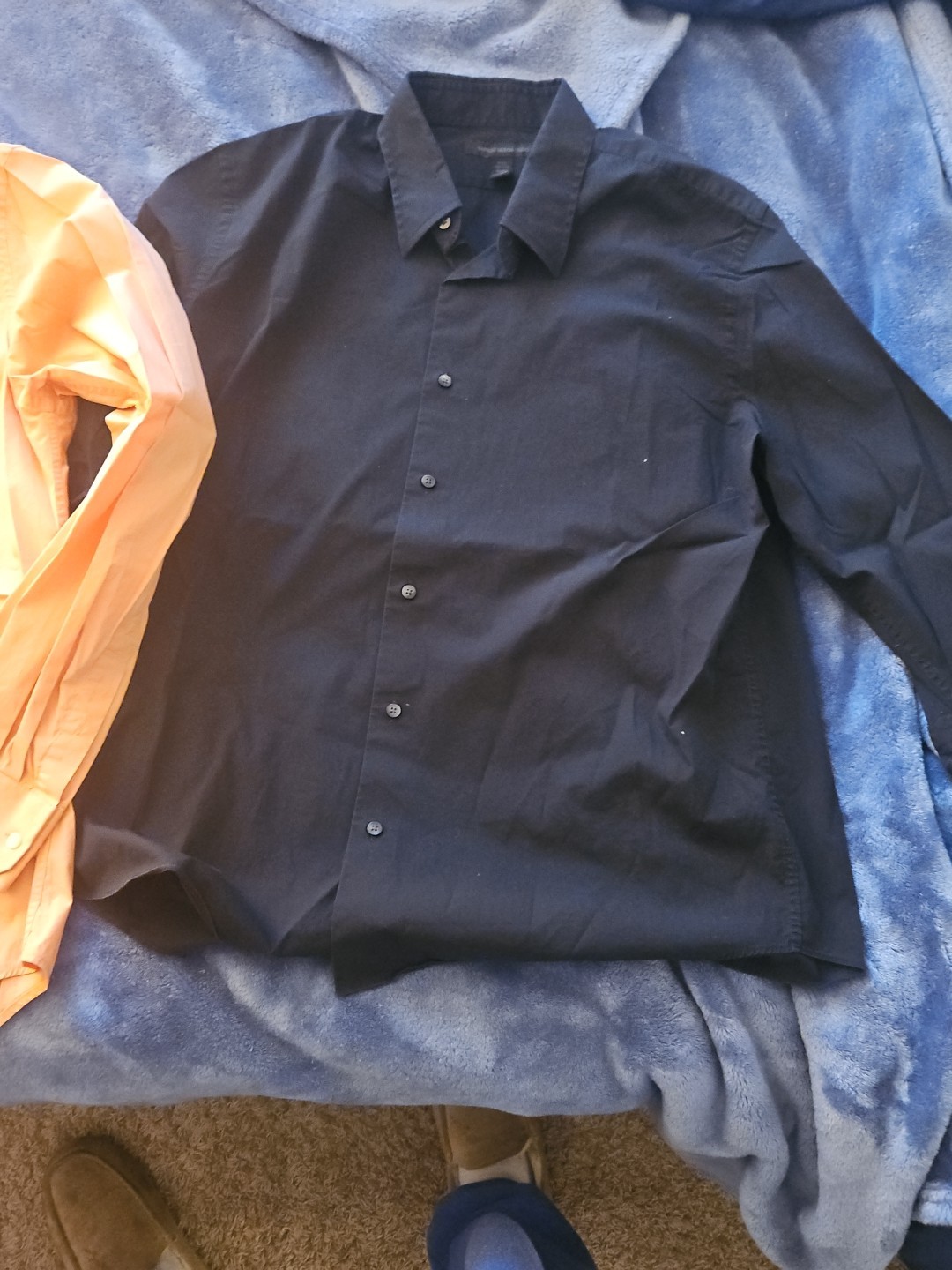 EXPRESS Studio Design Stretch Button Up SHIRTS  O… - image 5