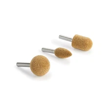 Kutzall Original Rotary Burr Set - 1/4" Shaft - Fine - 3 Piece