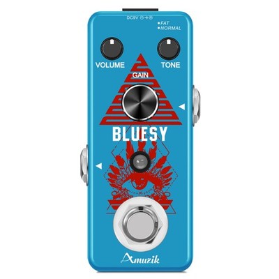 Blues Driver Bluesy Overdrive Blue King Foot Operated Effecter Distiortion