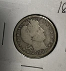 1895 Barber Quarter
