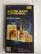 3D Metal Modelbausatz(Notre Dame Cathedral)