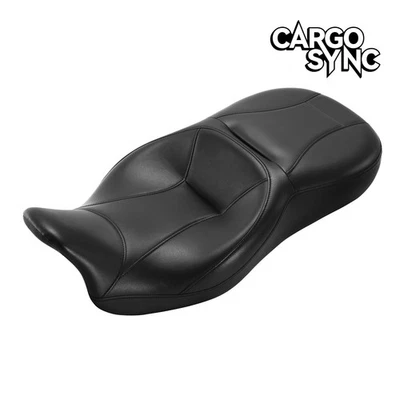 Cargosync Rider Passenger Seat Fit For Harley Touring Road Street Tr Glide 09-23 - Bild 1 von 4