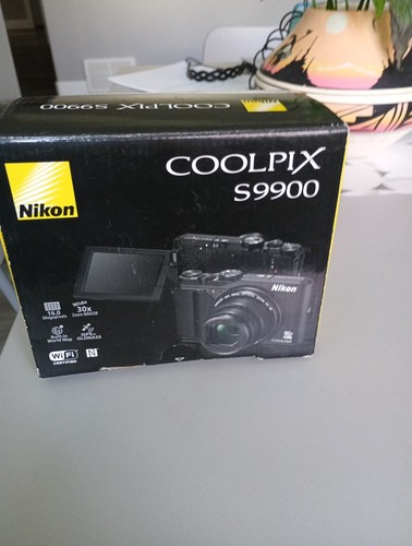 Nikon Coolpix S9900 Digital Camera Very Good Works!